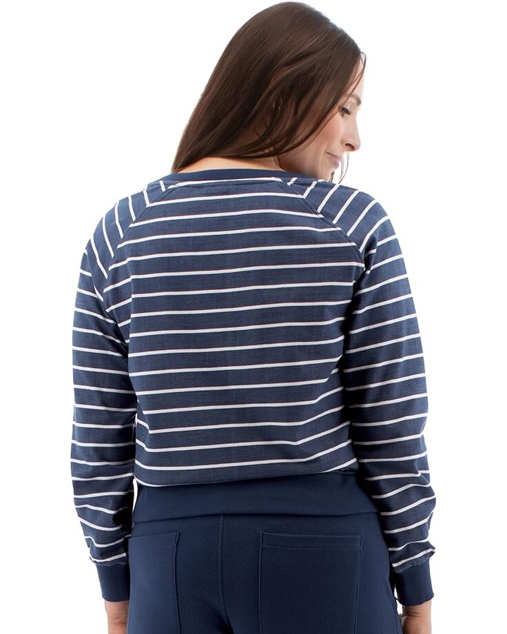 

Толстовка Aventura Clothing Savita Sweatshirt, цвет Insignia Blue Stripe