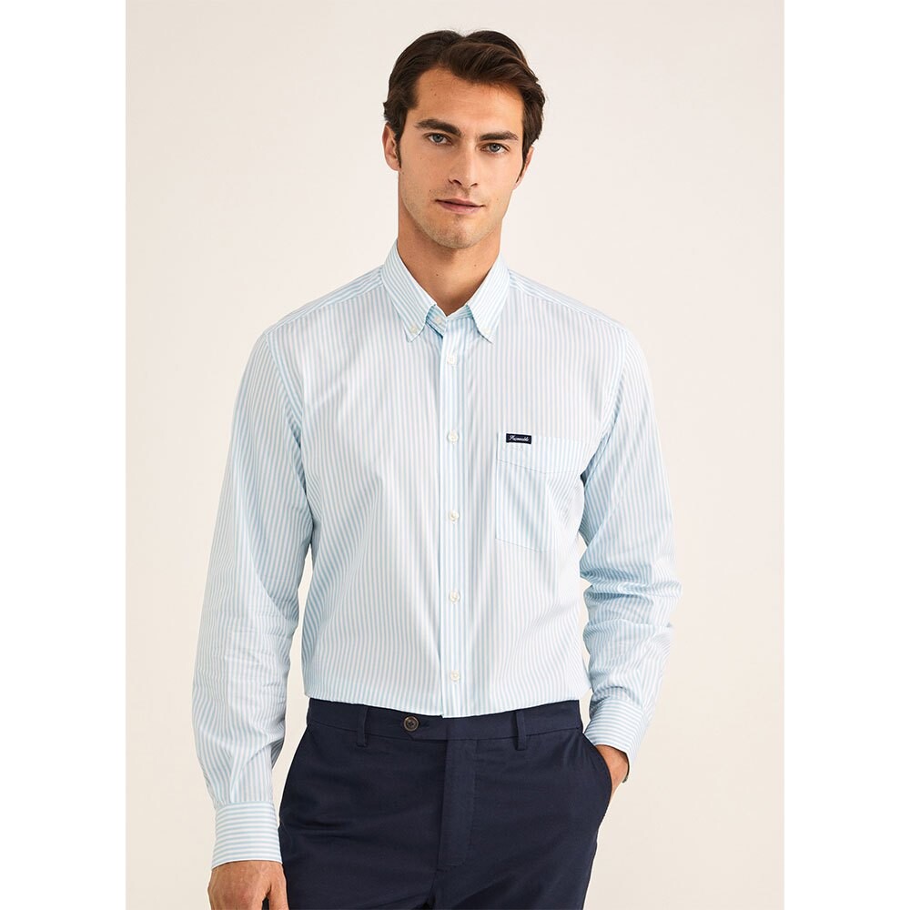 

Рубашка Façonnable Clb Bd Basic Bengal, синий