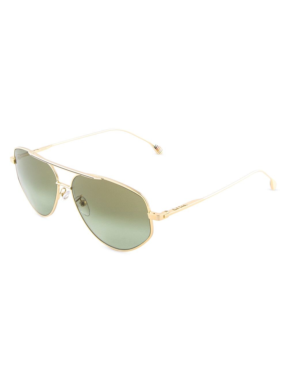 

Солнцезащитные очки Drake 61MM Navigator Paul Smith, золотой