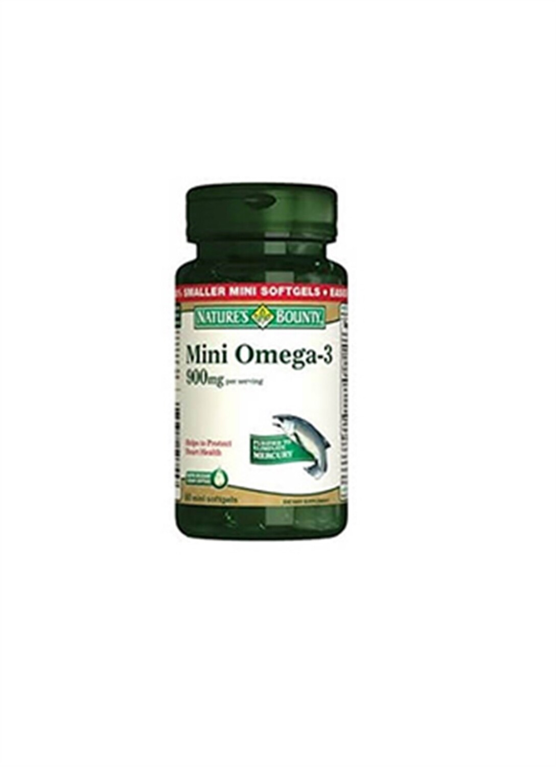 

Natures Bounty Mini Omega3 900 мг 60 мягких капсул NATURE'S BOUNTY