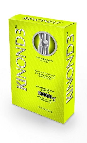 

Витамин Д3 + К2 Kinon D3 Tabletki, 30 шт