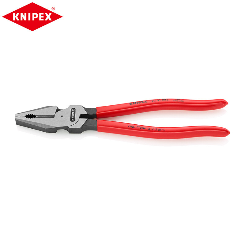 KNIPEX K.02 01 225 Тиски для кусачек промышленного класса многофункциональные трудосберегающие плоскогубцы для обрыва проволоки 0201225