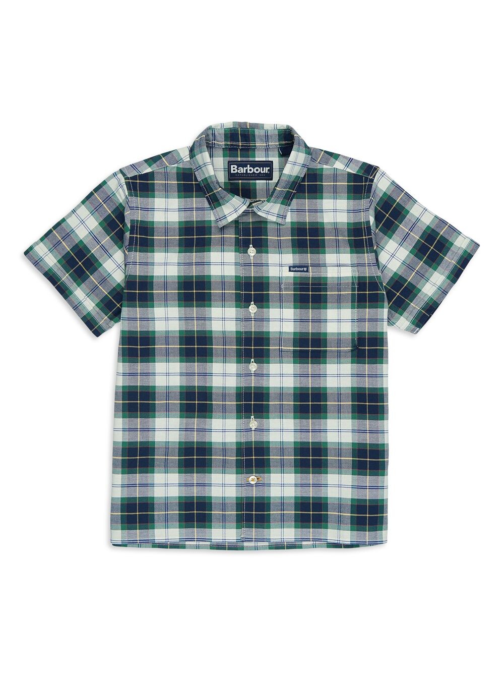 

Рубашка в клетку Oxbridge для маленьких мальчиков Barbour