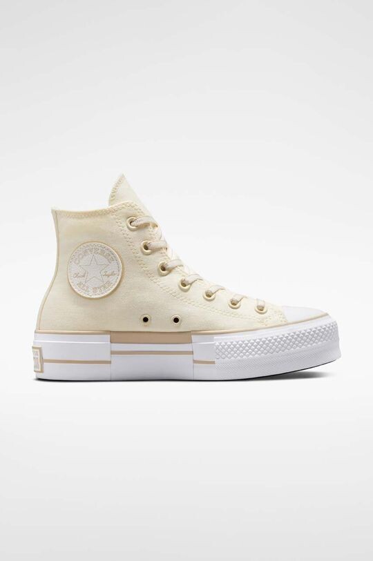 

Кроссовки Chuck Taylor All Star Lift HI Converse, бежевый