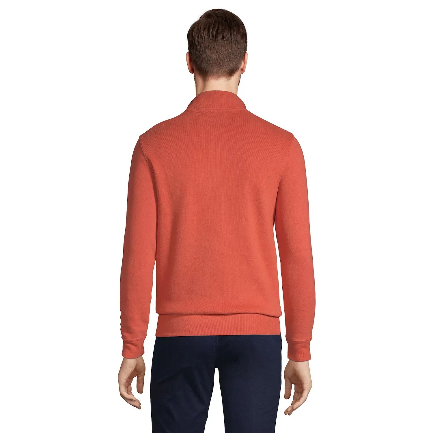

Свитер с молнией длиной в четверть Big & Tall Bedford Lands' End