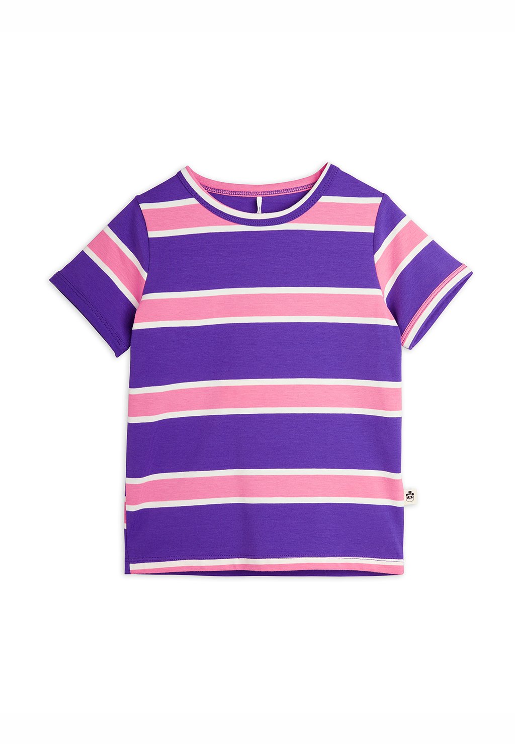 Футболка с принтом Tee Unisex Mini Rodini, фиолетовый