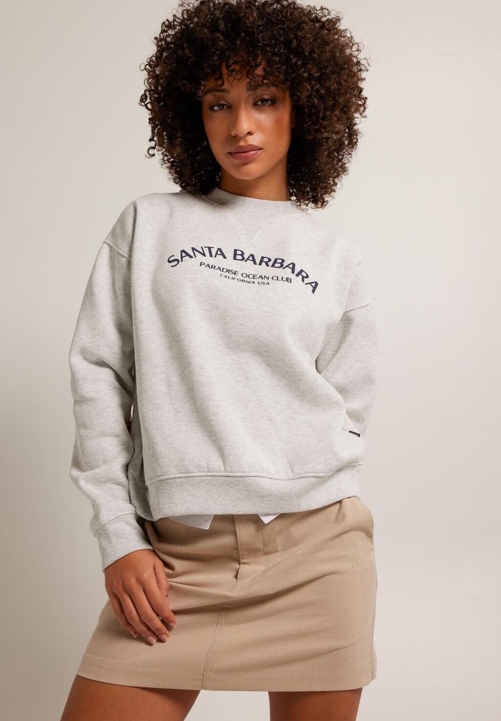 

Толстовка SKYLER America Today, цвет light grey melange