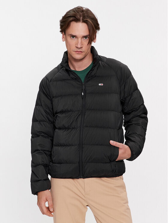 

Пуховик стандартного кроя Tommy Hilfiger, черный