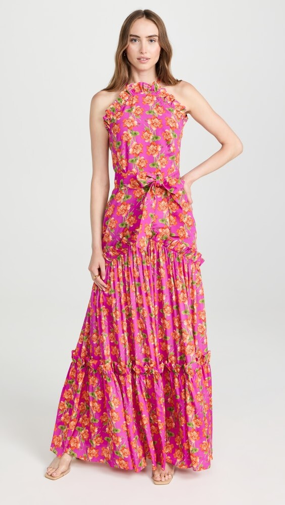 

Платье Borgo de Nor Tatiana Frill Neck