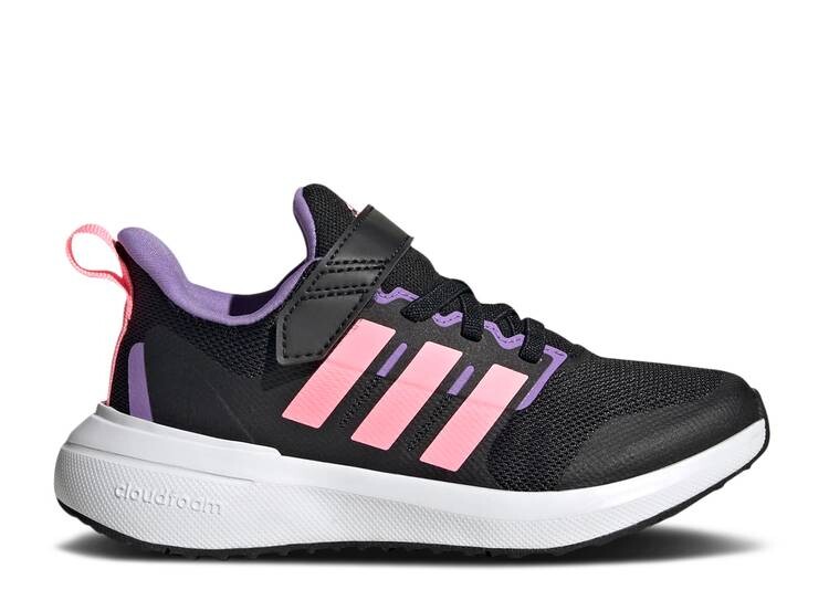 

Кроссовки Adidas FORTARUN 2.0 EL LITTLE KID 'BLACK BEAM PINK', черный