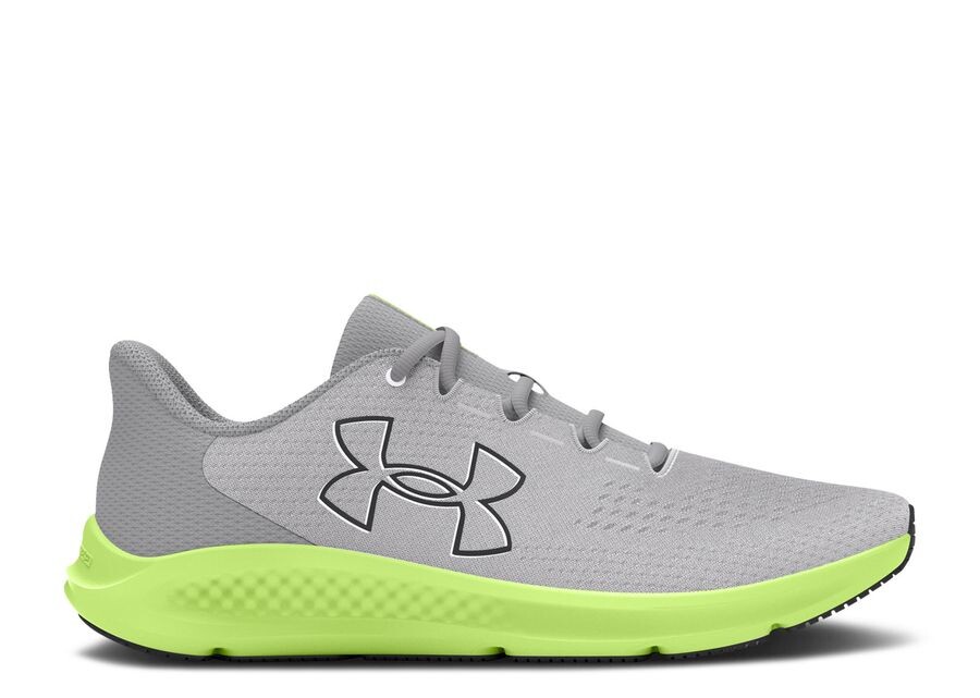 

Кроссовки Under Armour Wmns Charged Pursuit 3, цвет Big Logo Halo Grey Lime