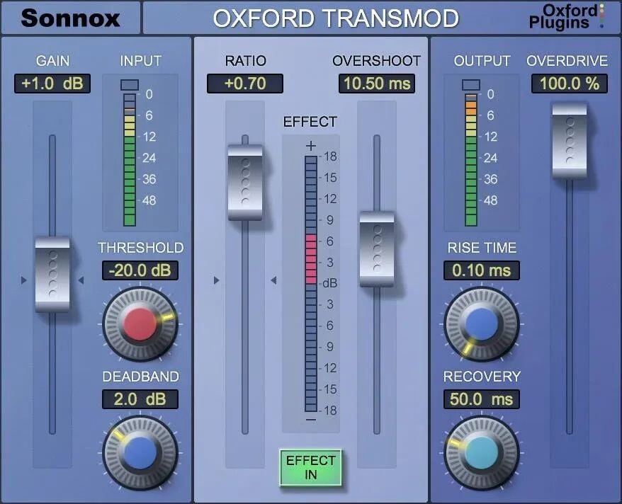 

Плагин Sonnox Oxford TransMod HDX