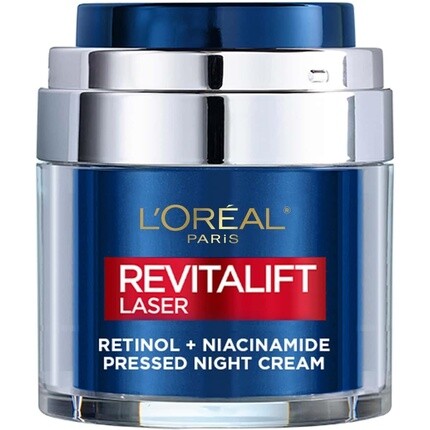 

L'Oreal Paris Ночной крем с ретинолом и ниацинамидом Revitalift, крем лазерного прессования для гладкой кожи, 50 мл L'Oréal