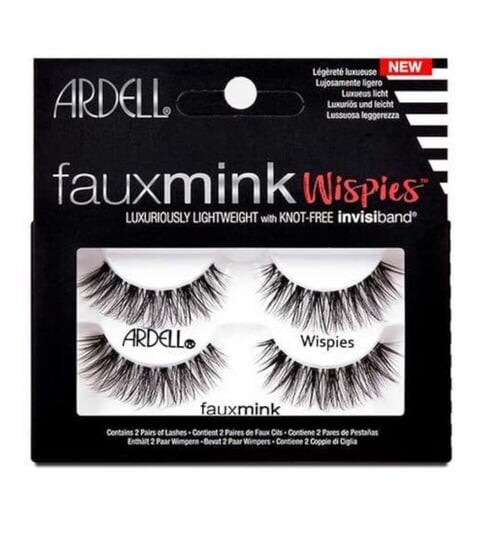 

Накладные ресницы Ardell Faux Mink Wispies черные 2 пары