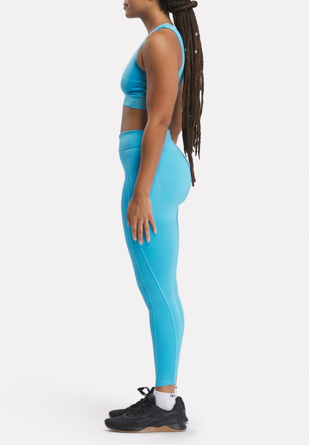 

Топ LUX CONTOUR CROP Reebok, синий