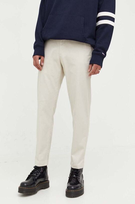 

Брюки Томми Джинс Tommy Jeans, бежевый