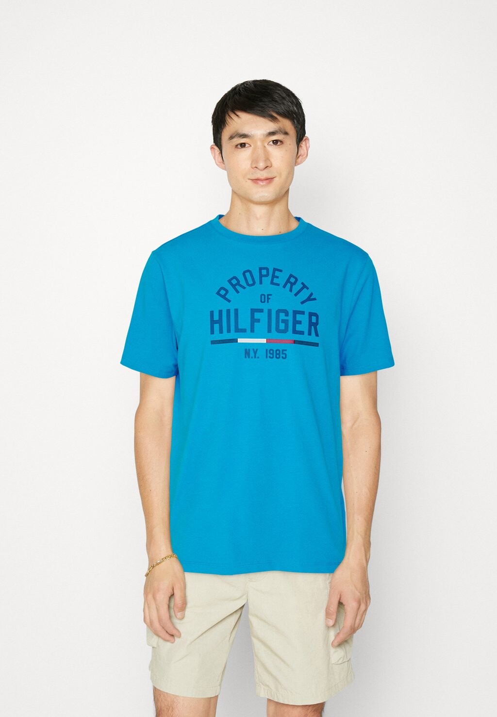 

Футболка с принтом Tommy Hilfiger, синий