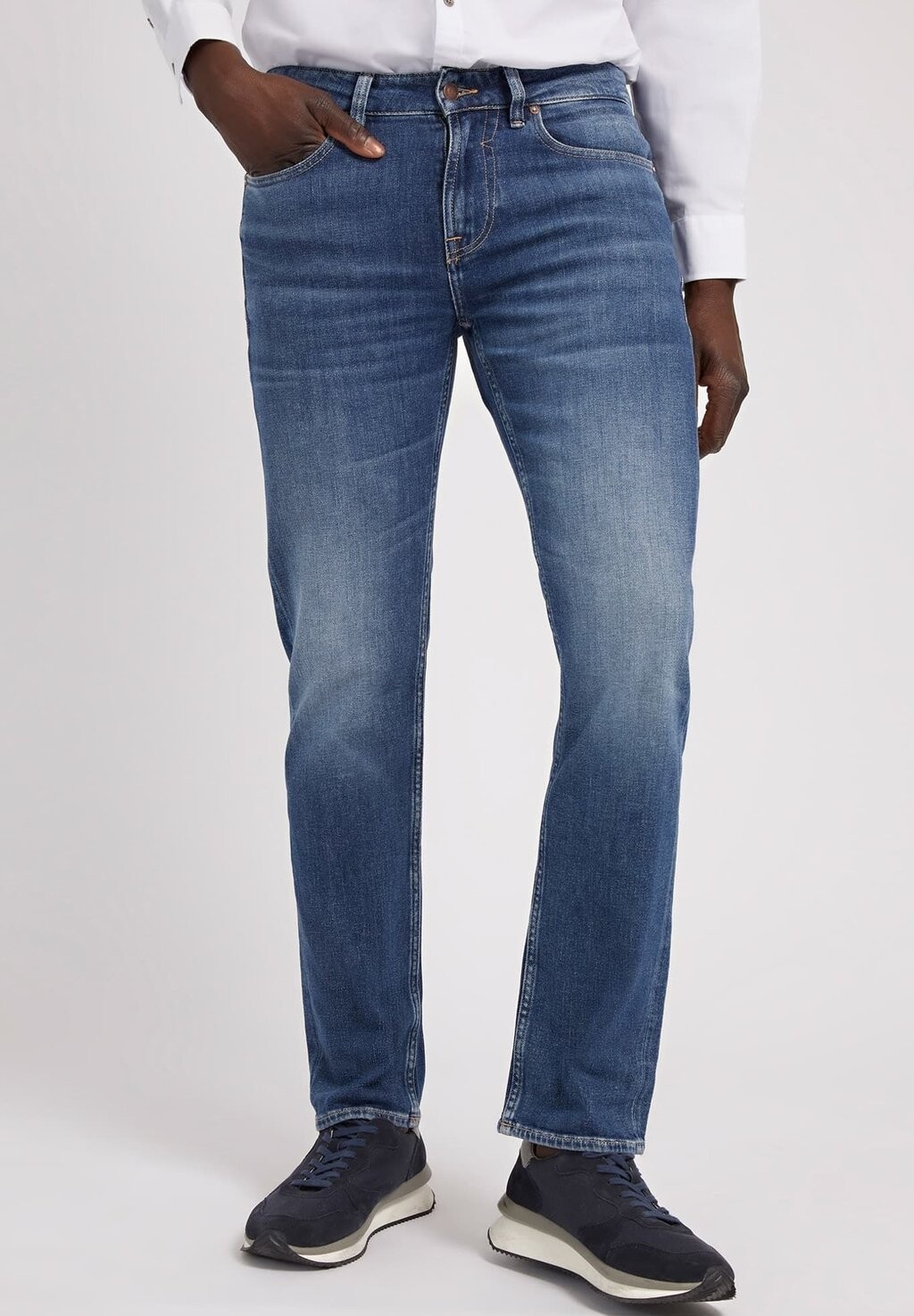 

Джинсы узкого кроя Slim Fit Guess, синий