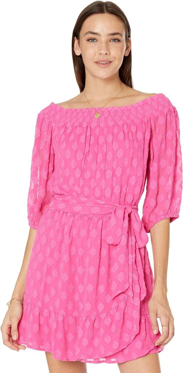 

Рошель Комбинезон Lilly Pulitzer, цвет Plumeria Pink Daiquiri Ditsy Rayon Clip