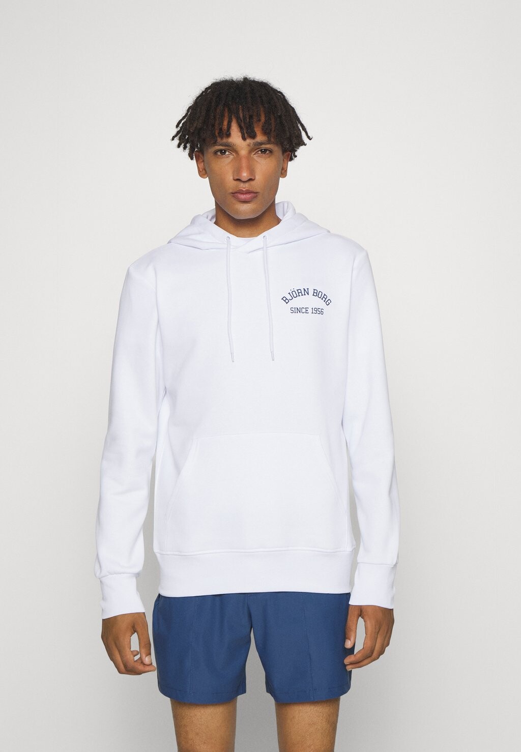 

Толстовка ESSENTIAL HOODIE Björn Borg, блестящий белый