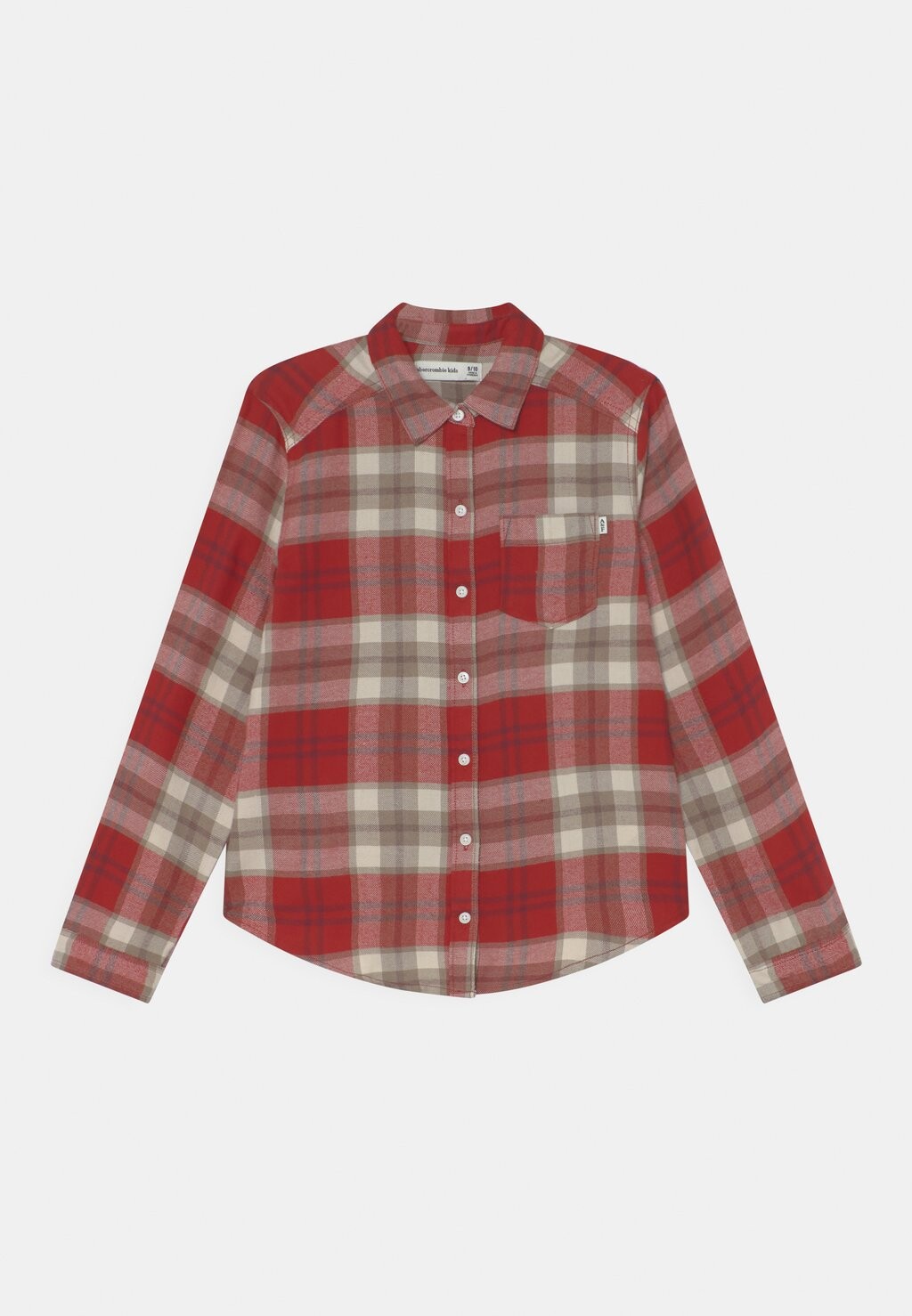 

Блузка-рубашка Abercrombie & Fitch, цвет red