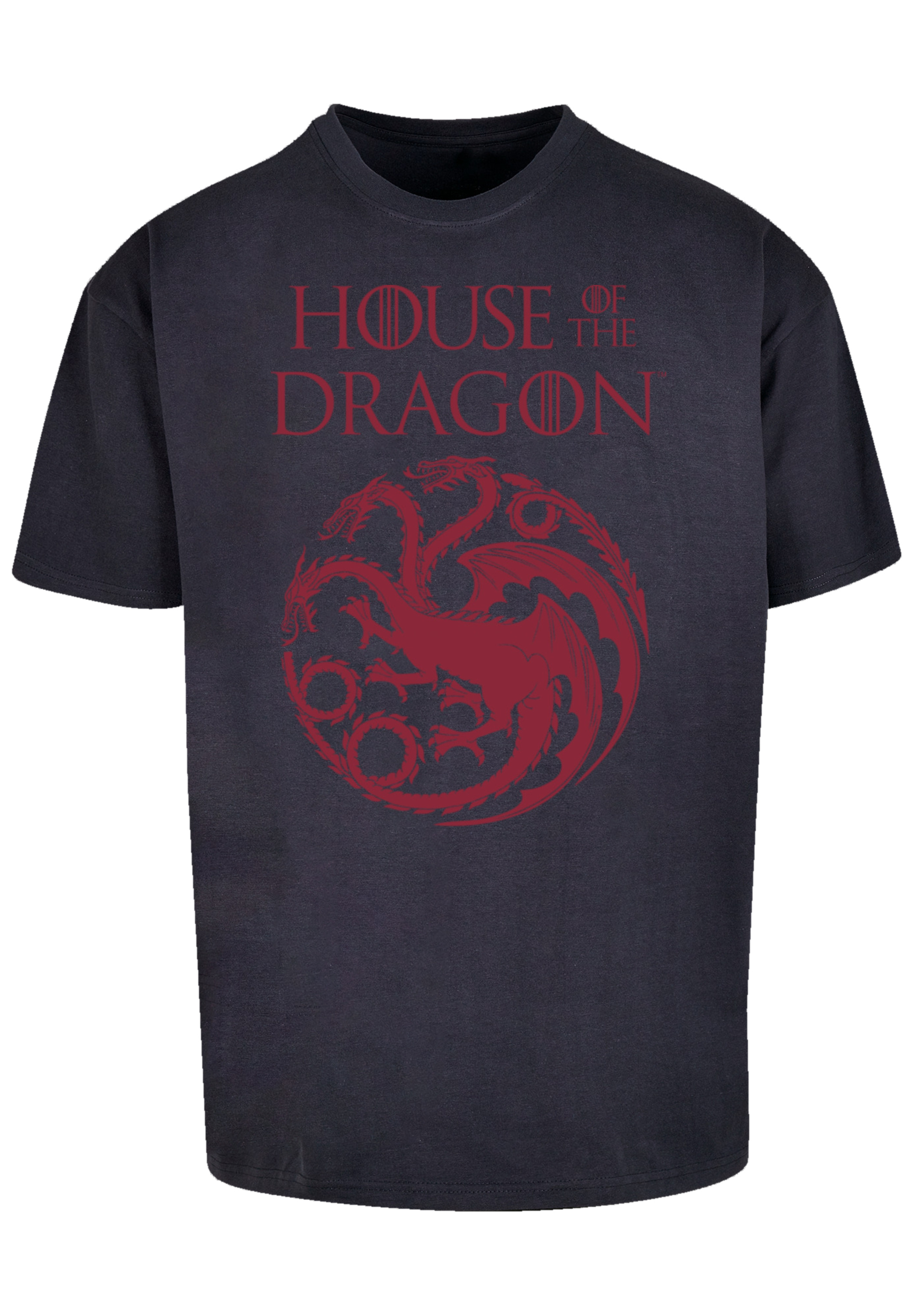 Футболка F4NT4STIC House Of The Dragon Targaryen Crest Logo, темно-синий