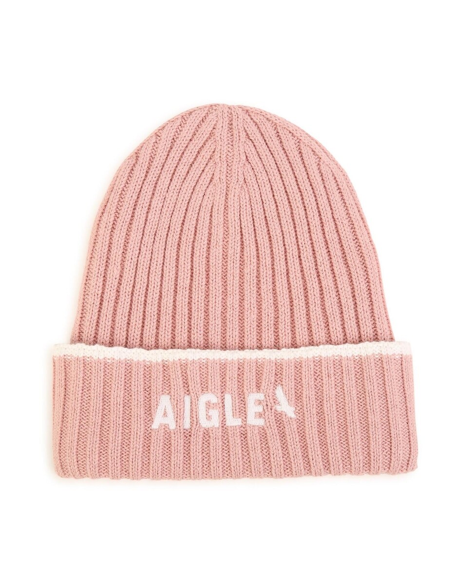 

Розовая хлопковая девичья шапочка Aigle, розовый