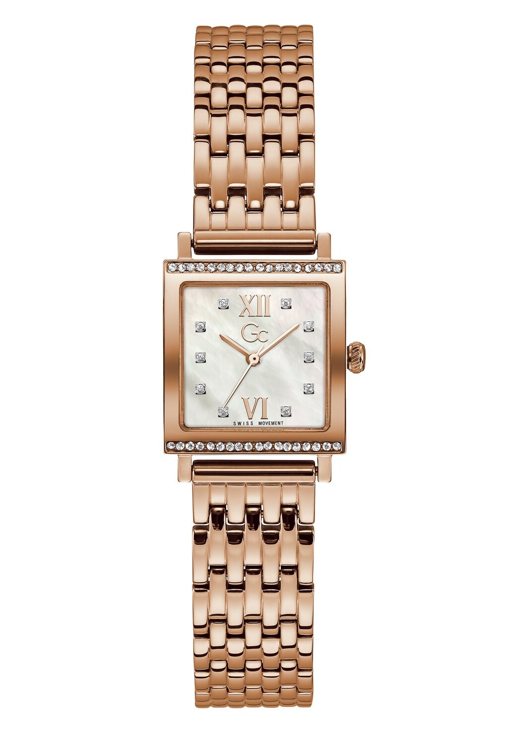 

Часы GC QUADRACHIC Gc Watches, розовое золото