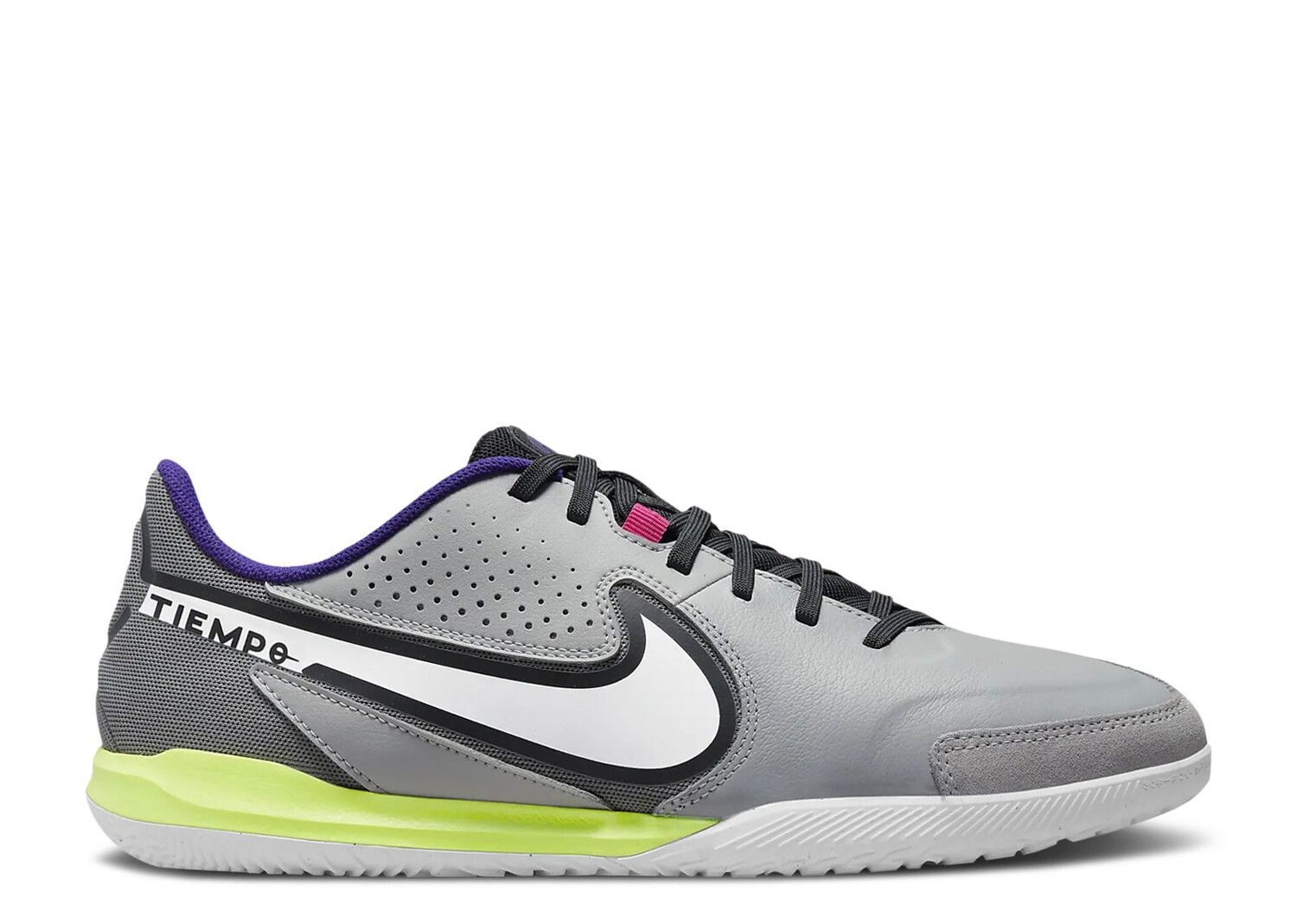 

Кроссовки Nike Tiempo Legend 9 Academy Ic 'Light Smoke Grey Volt', серый