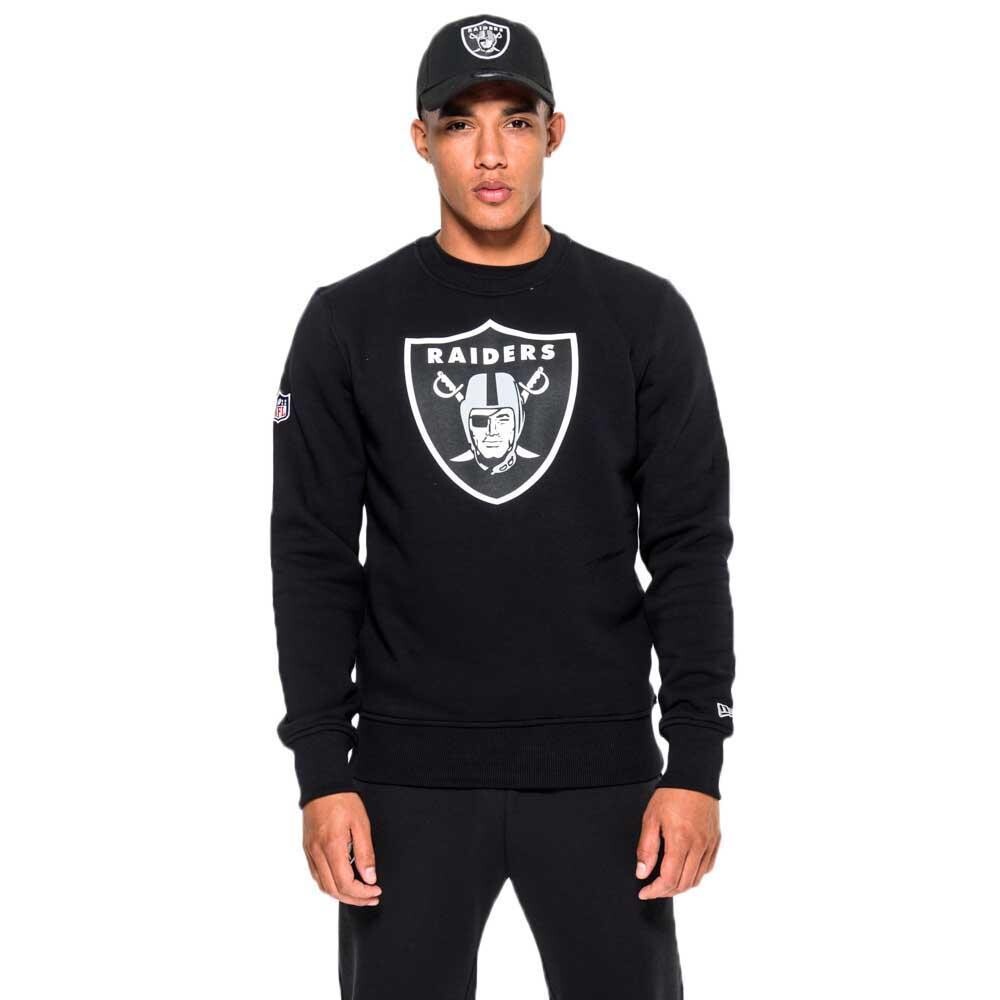 

Толстовка New Era Oakland Raiders Team Logo Crew Neck, черный