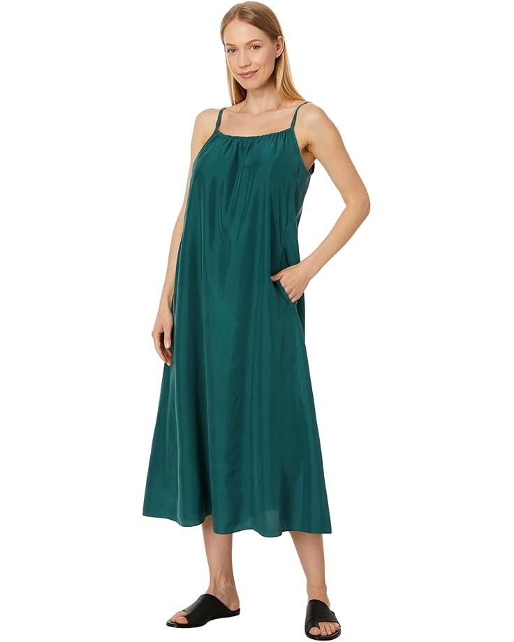 

Платье Eileen Fisher Cami Dress, цвет Agean