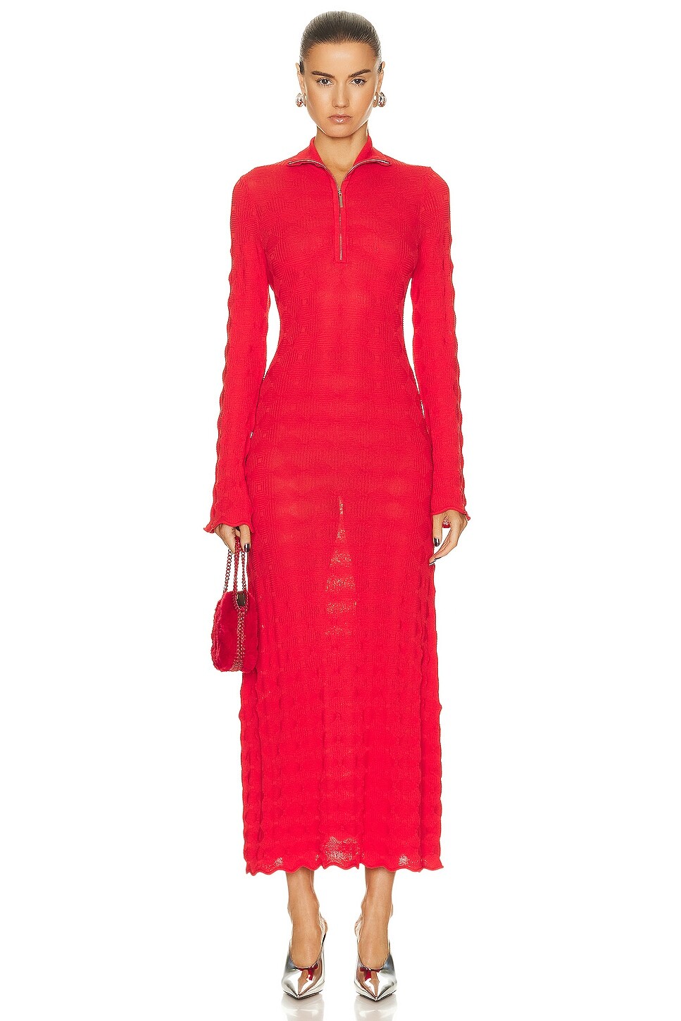 

Платье Simon Miller Embossed Knit Zumi, цвет Mod Orange