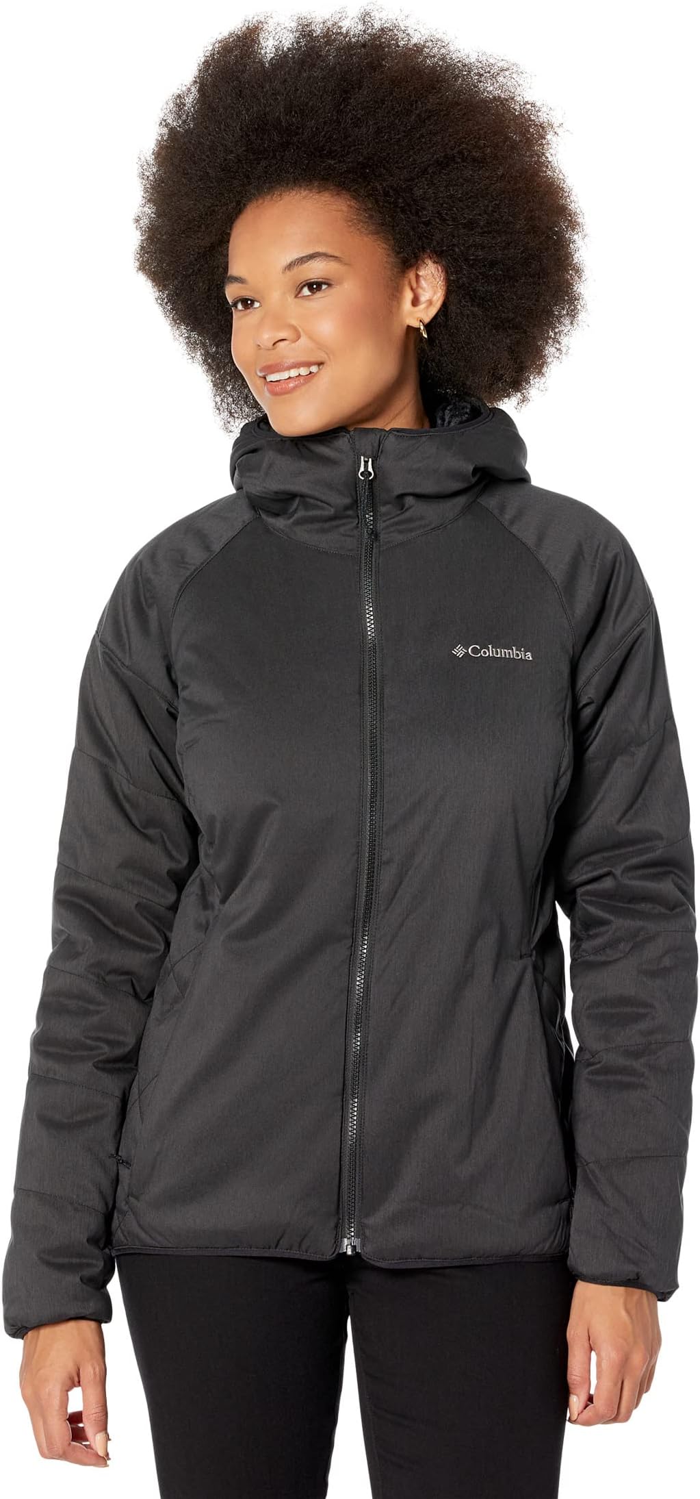 Куртка Kruser Ridge II Plush Softshell Jacket Columbia, цвет Black Heather/Black