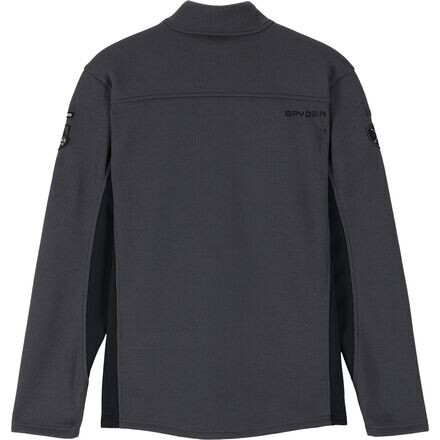 

Флисовая куртка Bandit Wengen с молнией 1/2 – мужская Spyder, цвет Ebony Black