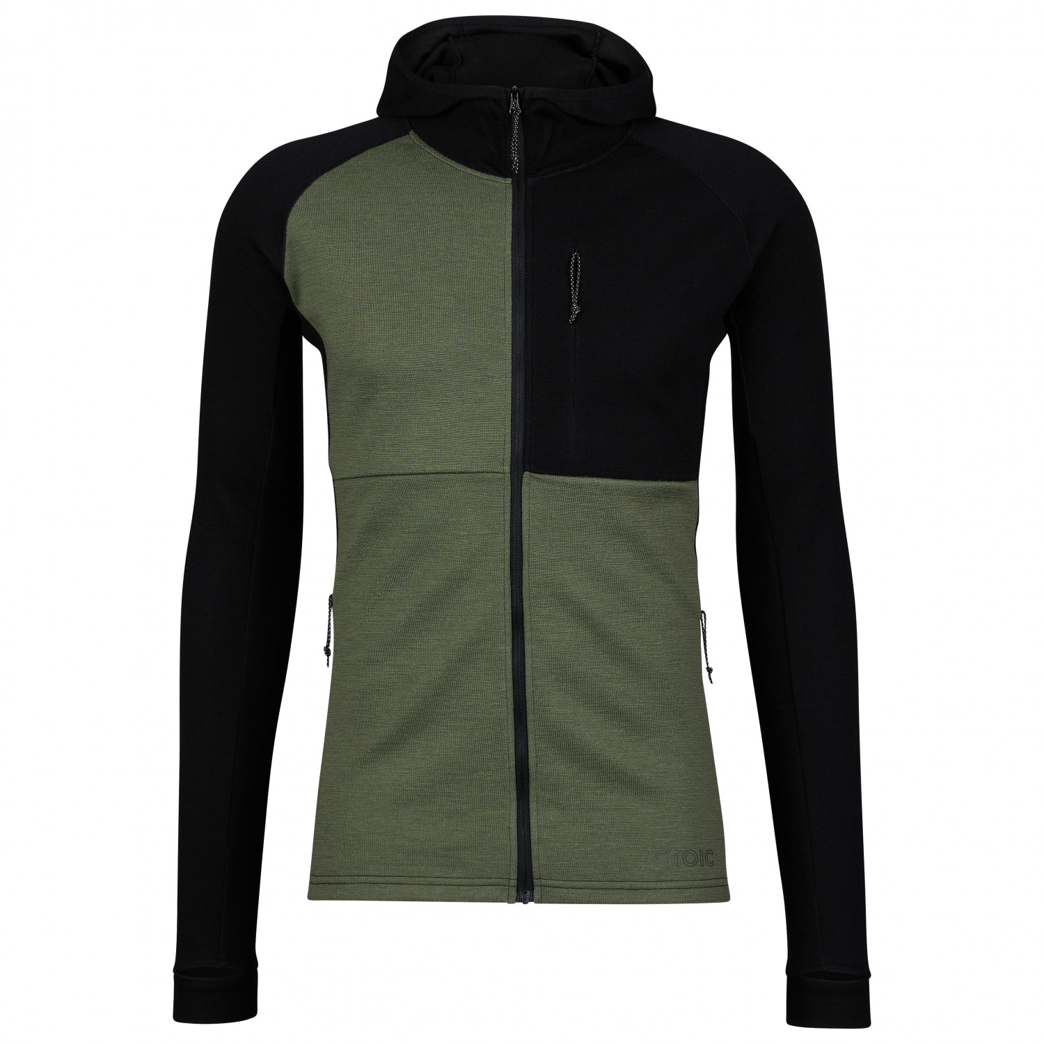 

Толстовка из мериноса Stoic Merino260 StadjanSt Hoody, цвет Moss/Black