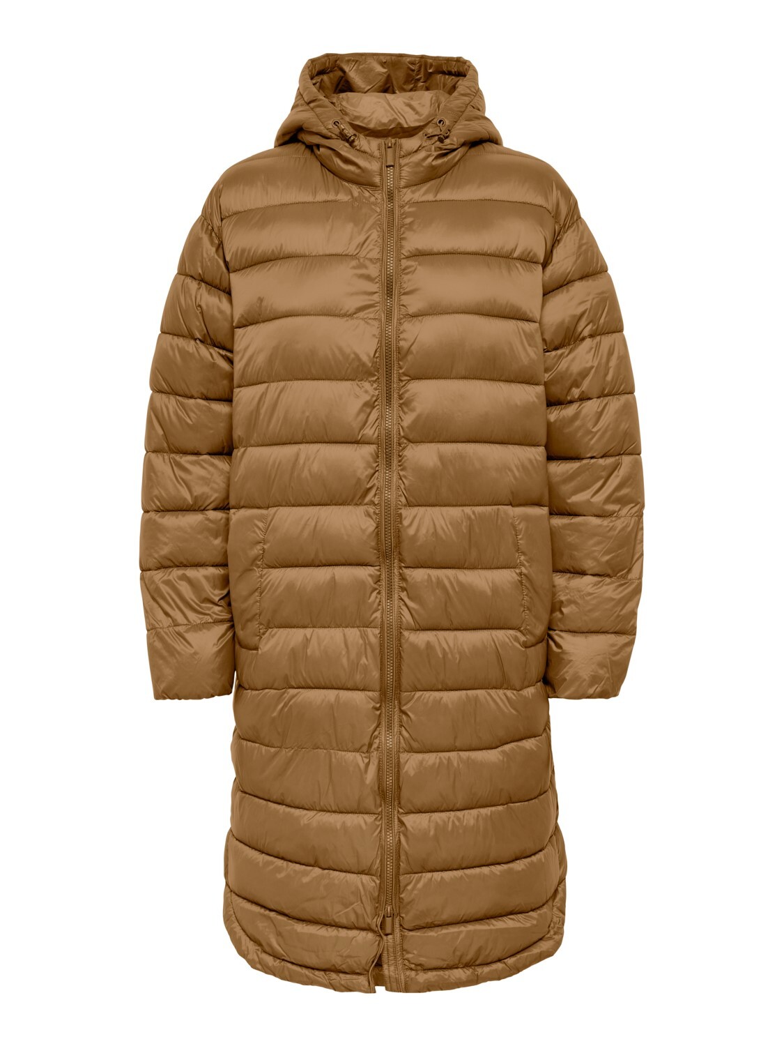 

Парка ONLY Longline Steppjacke Wattierter Übergangsmantel ONLMELODY, коричневый
