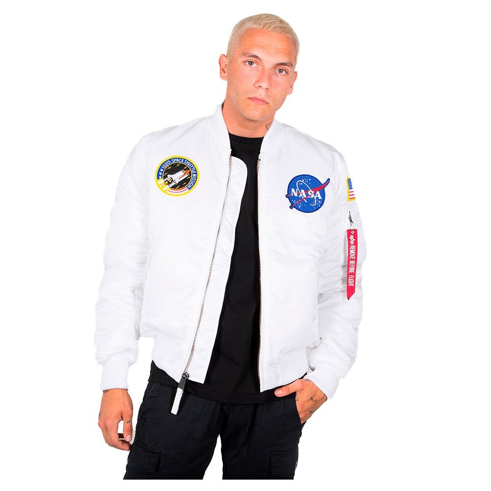 

Куртка Alpha Industries MA-1 VF NASA, белый