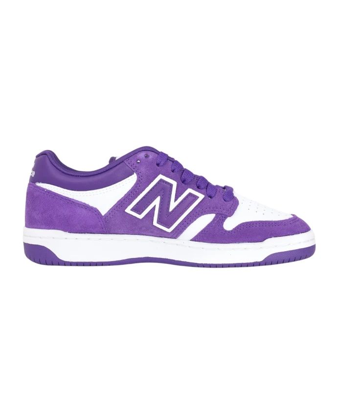 

Классические бело фиолетовые кроссовки New Balance, фиолетовый