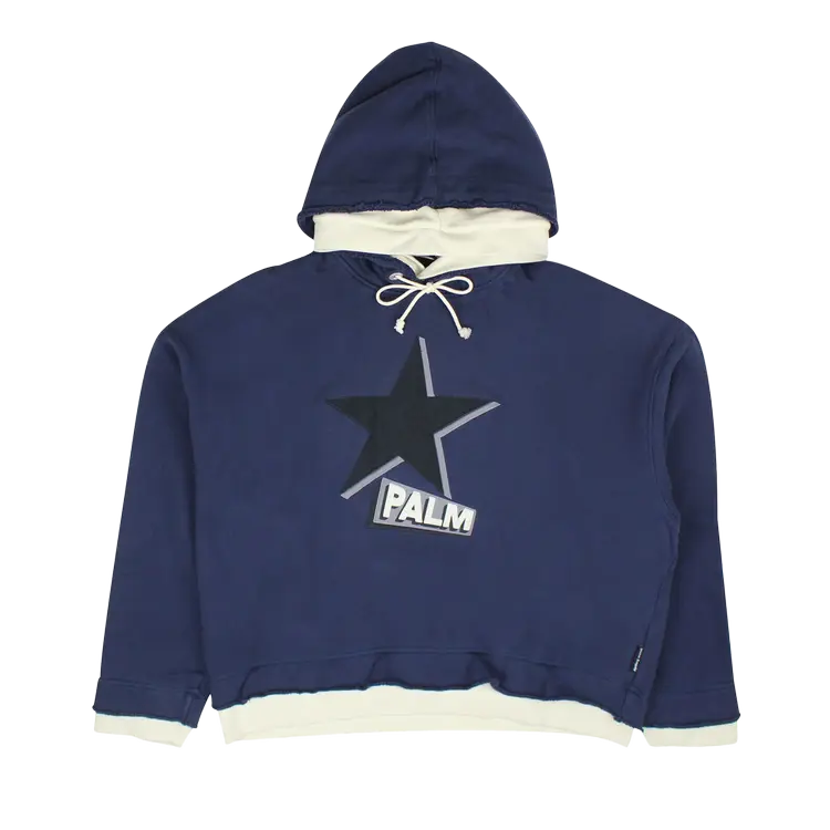 

Худи Palm Angels Logo 'Navy/White', разноцветный