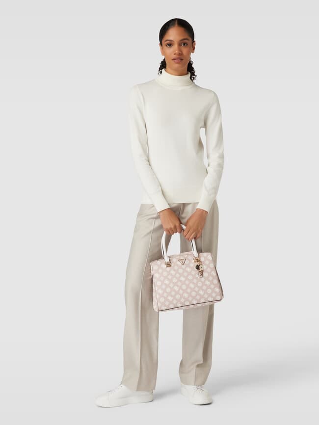 

Сумочка со сплошным узором, модель "NOELLE" Guess, розовый