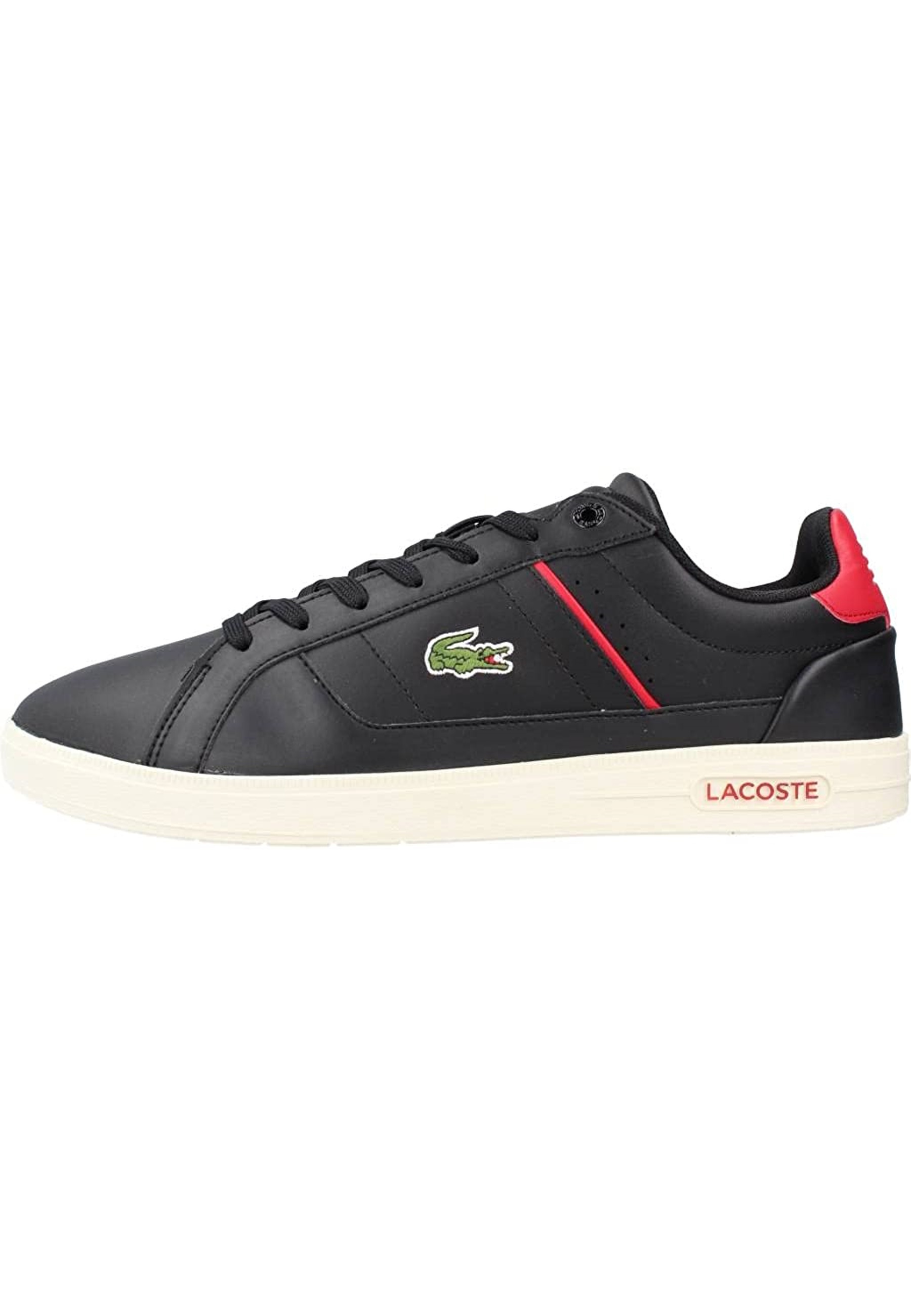 Низкие кроссовки Lacoste 'Europa Pro 222', черный низкие кроссовки europa pro lacoste белый темно синий