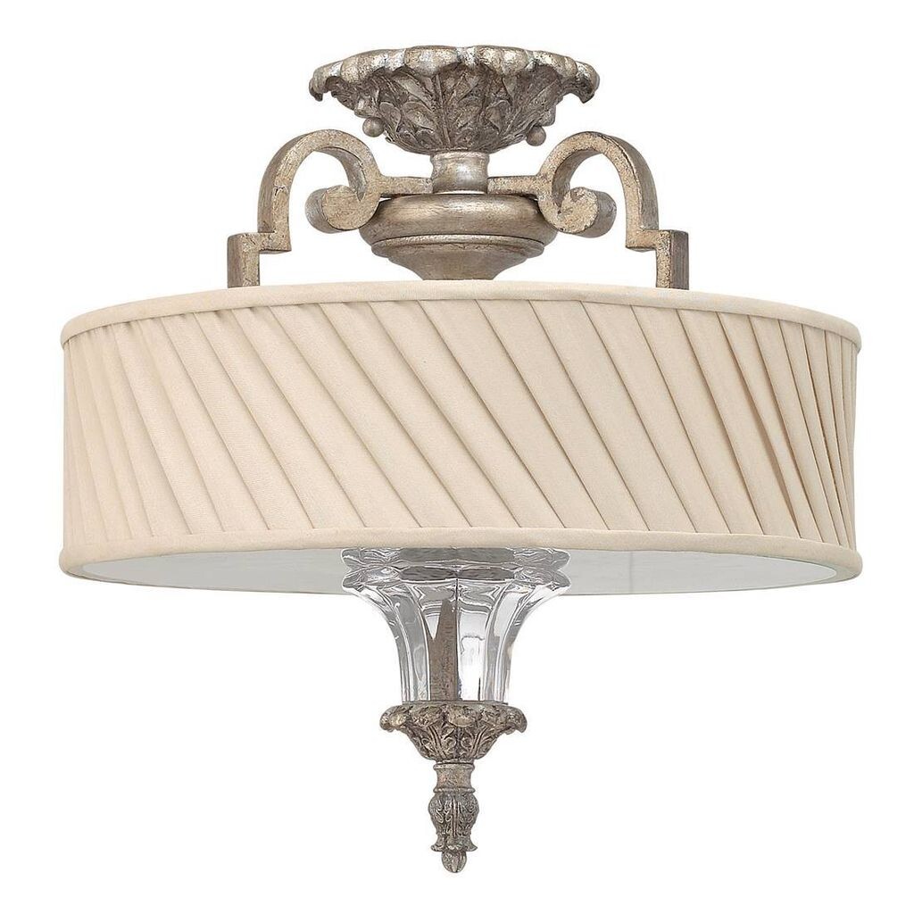 

Потолочный светильник Kingsley, серебро, 3 лампочки Elstead Lighting