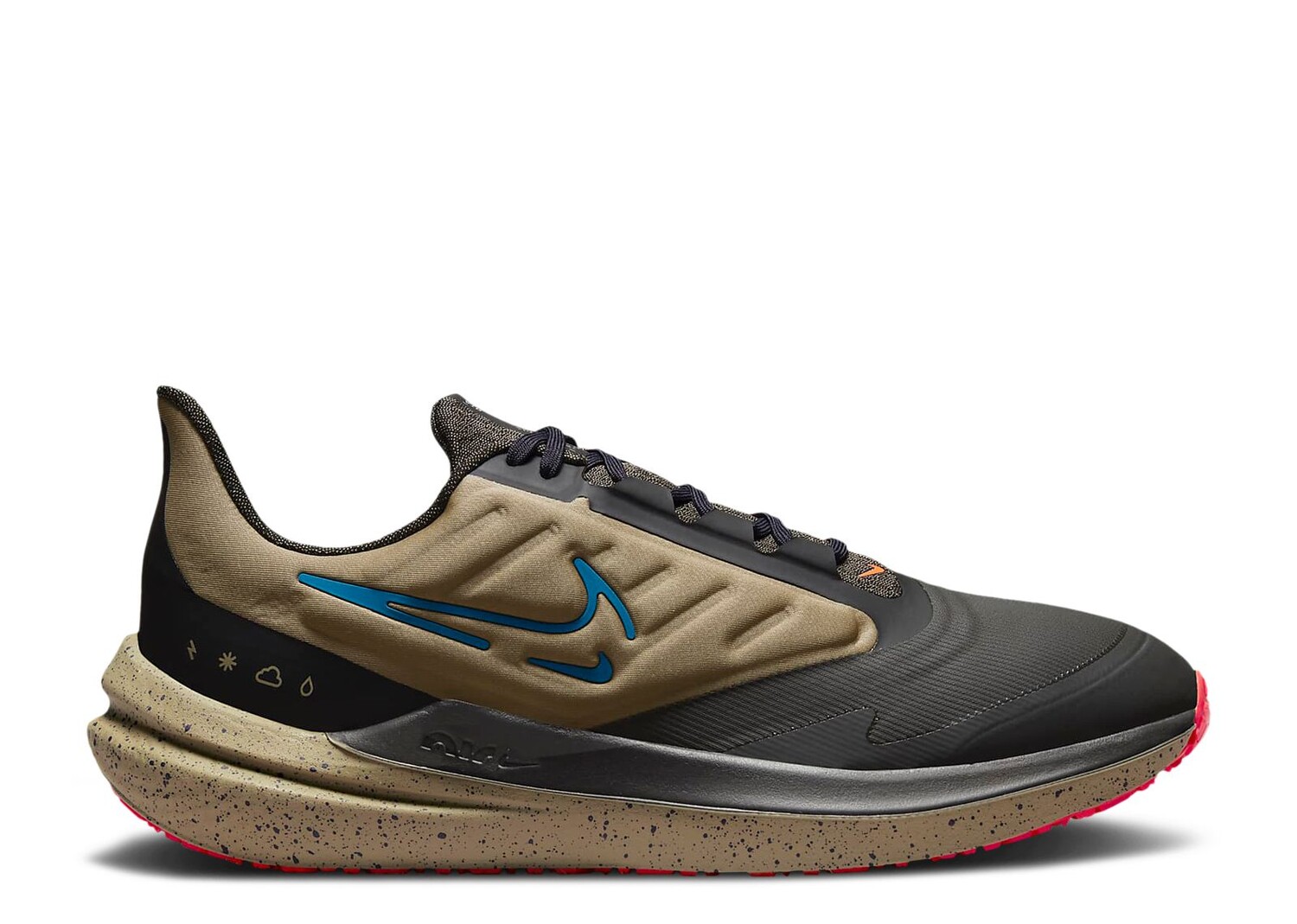 

Кроссовки Nike Air Winflo 9 Shield 'Medium Ash Laser Blue', серый