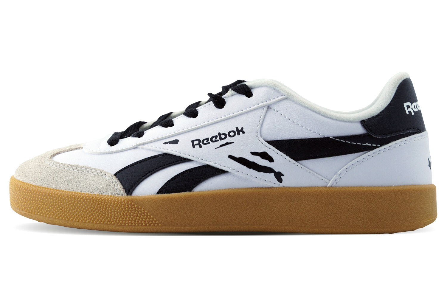 

Кроссовки Reebok Skateboarding Shoes Unisex Low-top White/black, белый