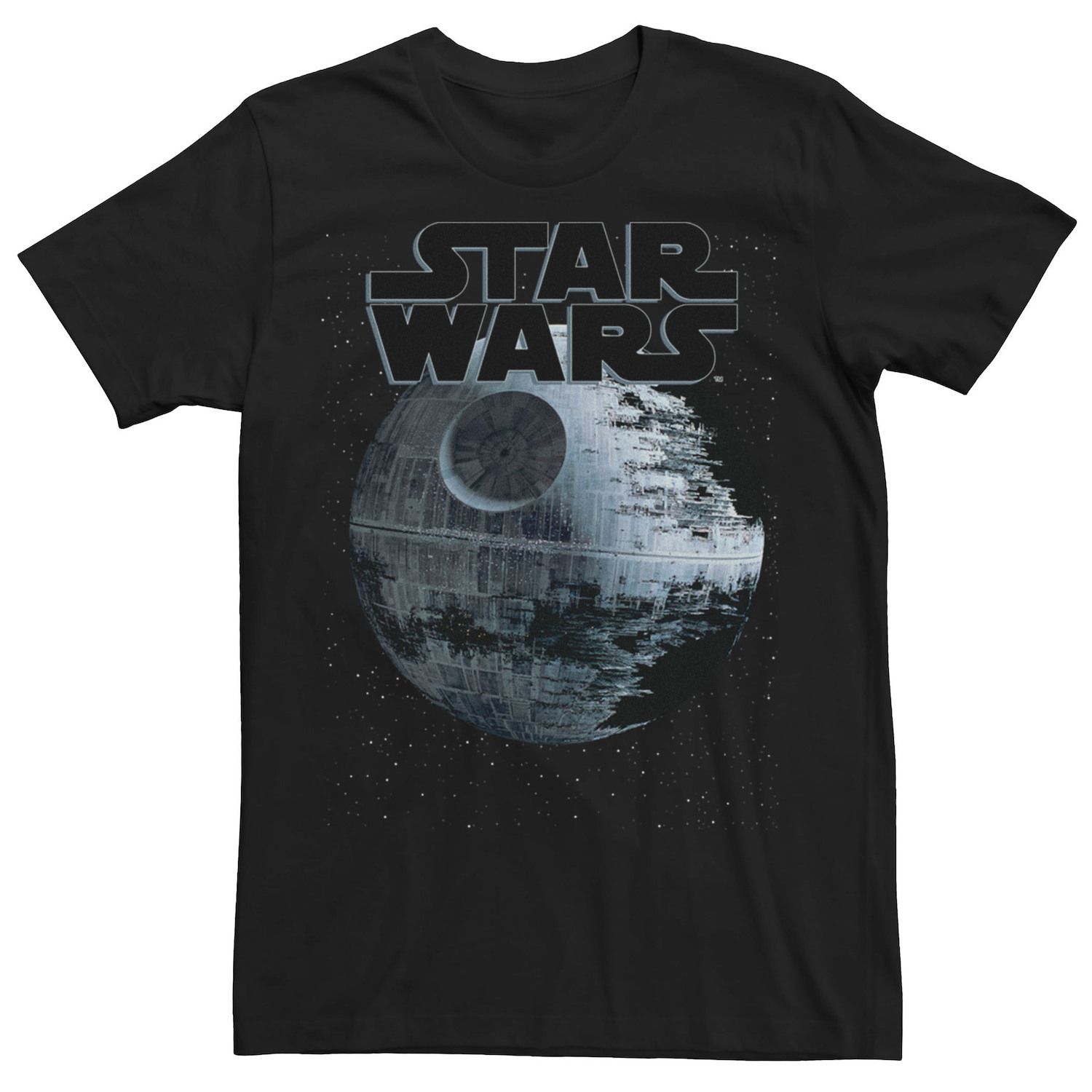 Мужская футболка с портретом Death Star Planet Star Wars