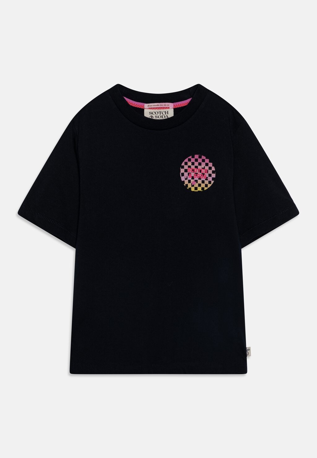 

Футболка с принтом Relaxed Fit Artwork Scotch & Soda, цвет midnight