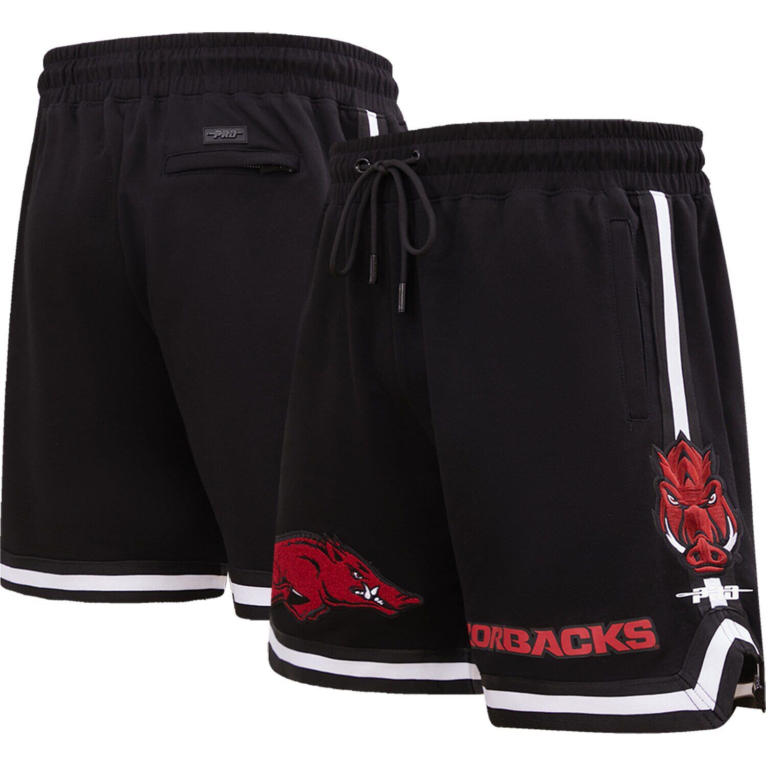 

Мужские классические шорты Pro Standard Arkansas Razorbacks черного цвета