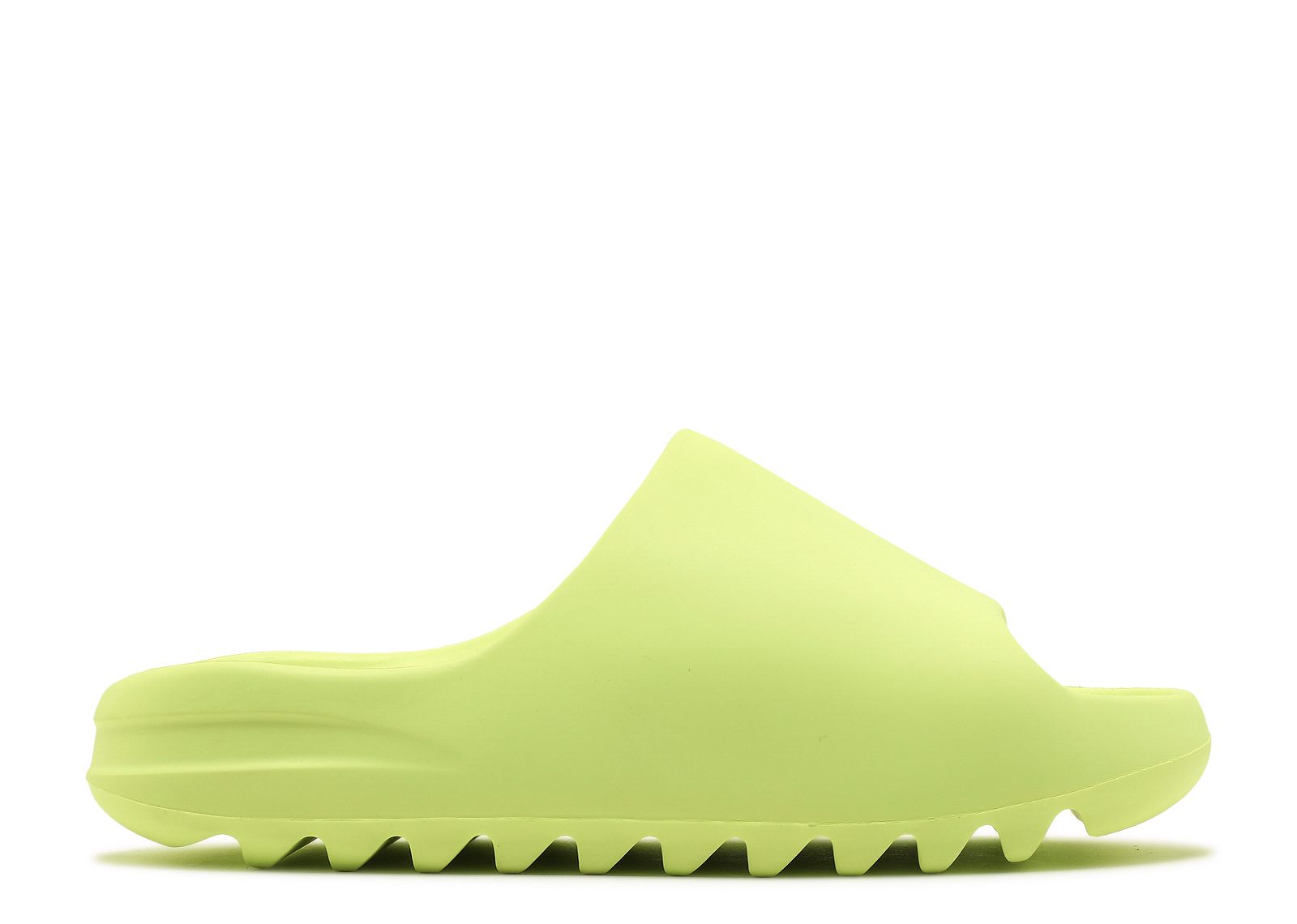 Кроссовки adidas Yeezy Slides 'Glow Green', зеленый