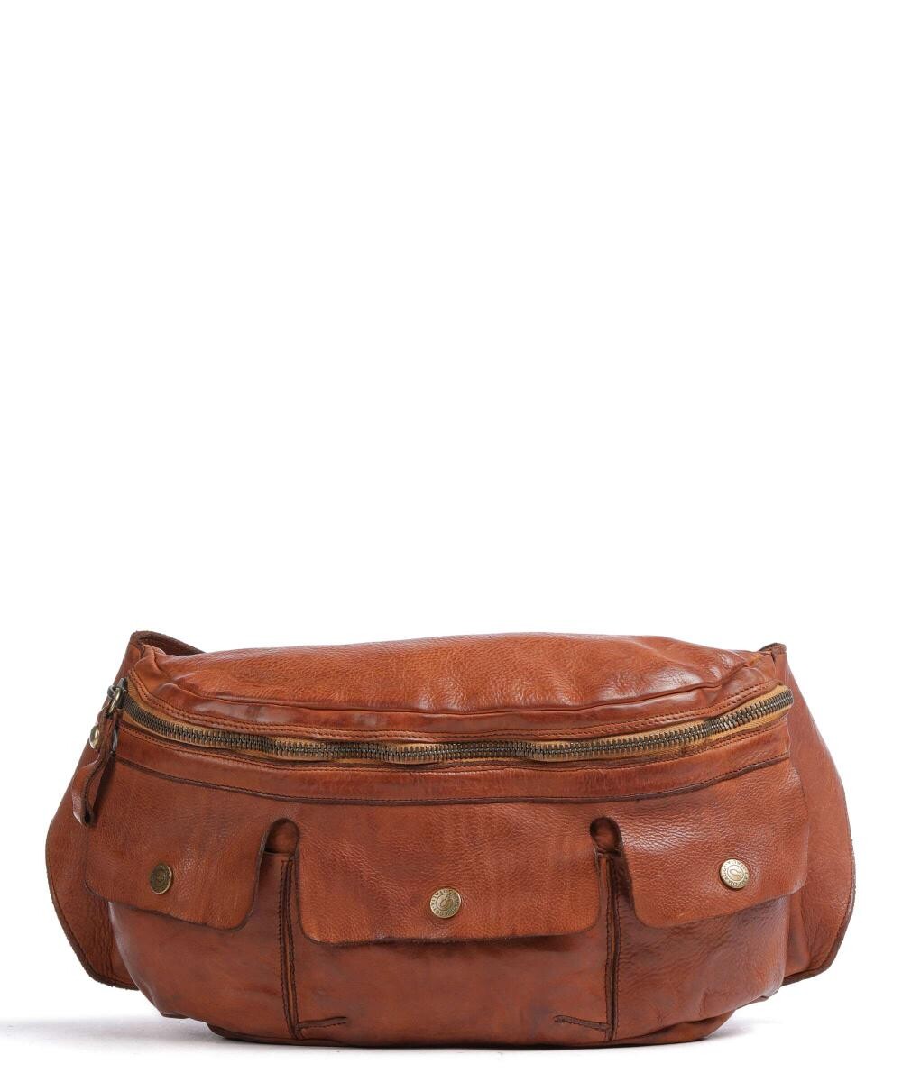 

Поясная сумка из зерненой яловой кожи Campomaggi, коричневый