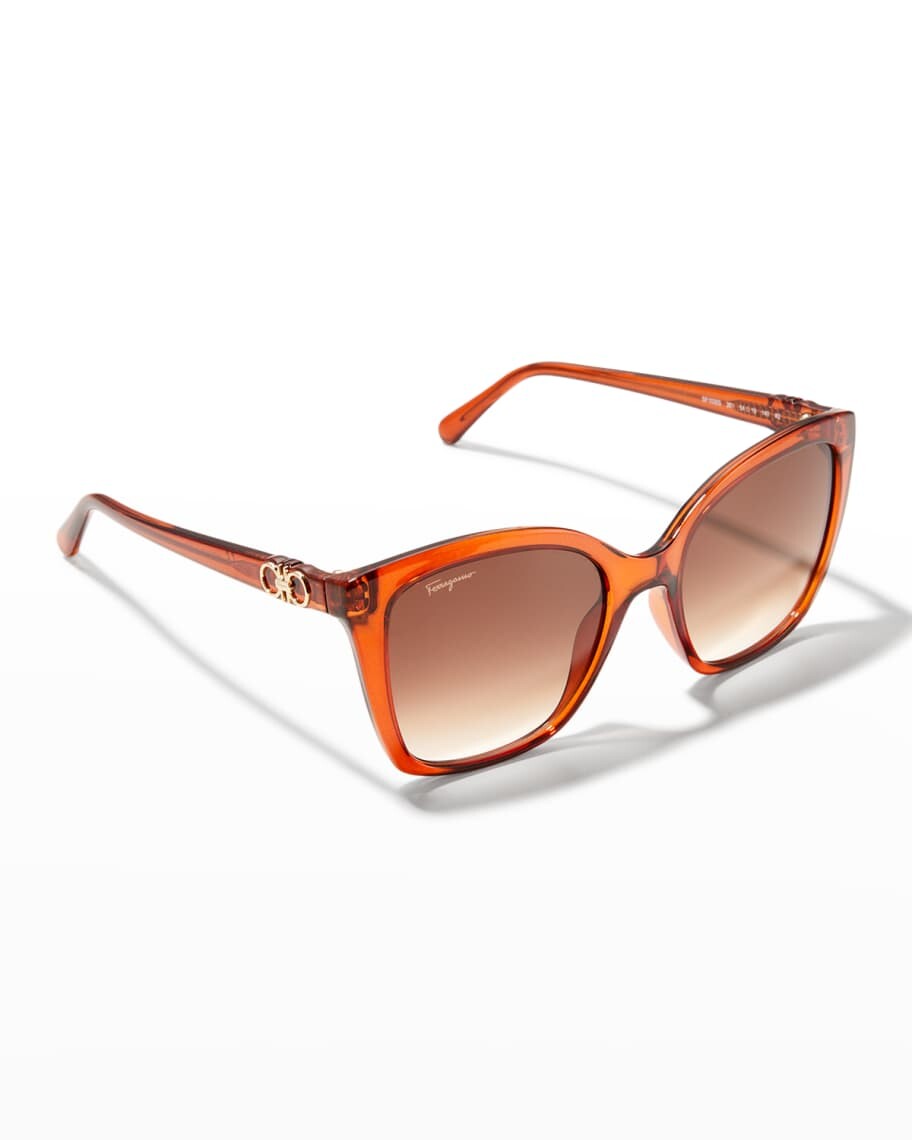 

Пластиковые солнцезащитные очки Gancini Square Injection Ferragamo